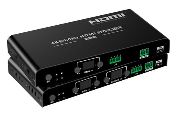 4K60hz一体化多视频处理器hdmi分布式矩阵切换传输多进多出