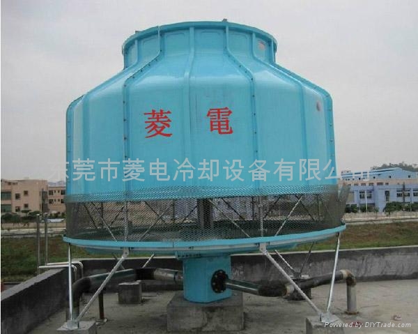 10吨菱电牌逆流式圆形冷却塔 2