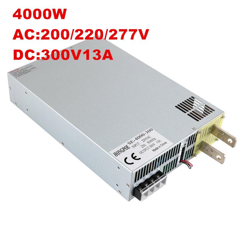 4000W Switching Power Supply DC300V13.3A 0-300V Adjustable Power Supply