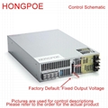 4000W 72V Power Supply 0-72V Adjustable Power 0-5V analog signal 110/220VAC