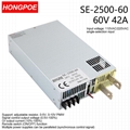 2500W60VDC Power Supply 0-60V Adjustable Power 0-5V Analog Control output