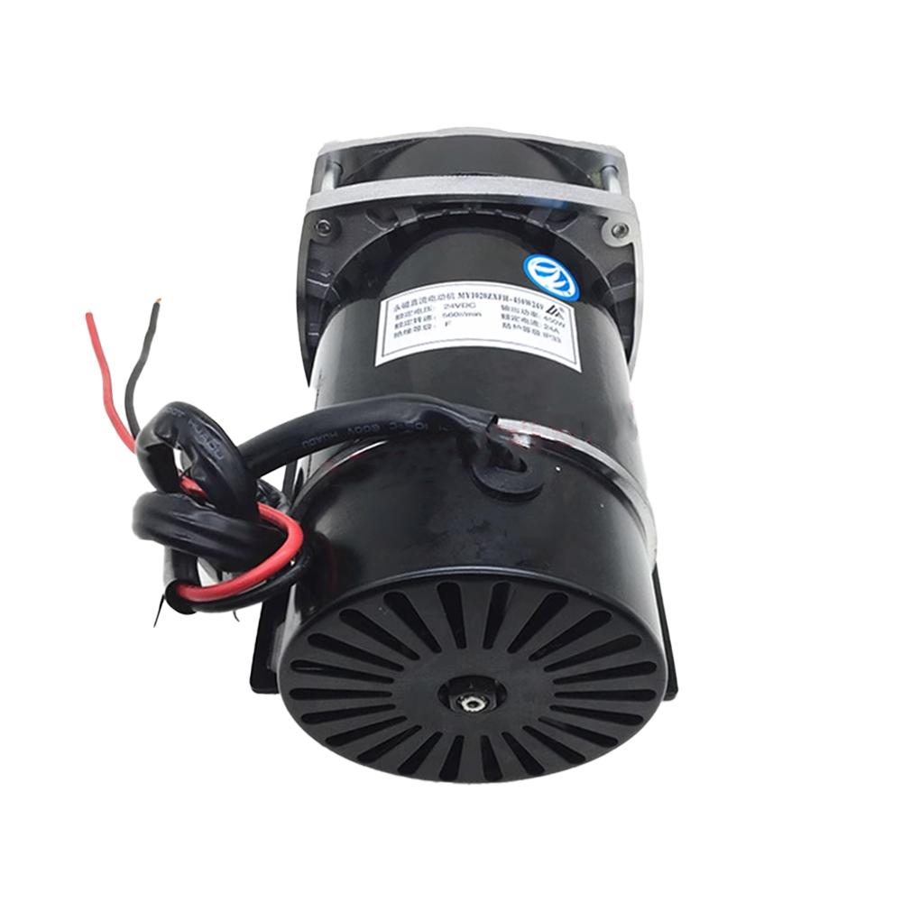 直流电机 MY1020 450W 24V 电动三轮车电机 直流皮带轮 电刷 4
