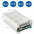Adjustable 1500W power supply 0-12V 110/220V suitable for LED lighting