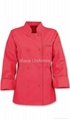  Basic Womens pink Chef Coats - Pearl Buttons - 65/35 Poly/Cotton ,chef clothes