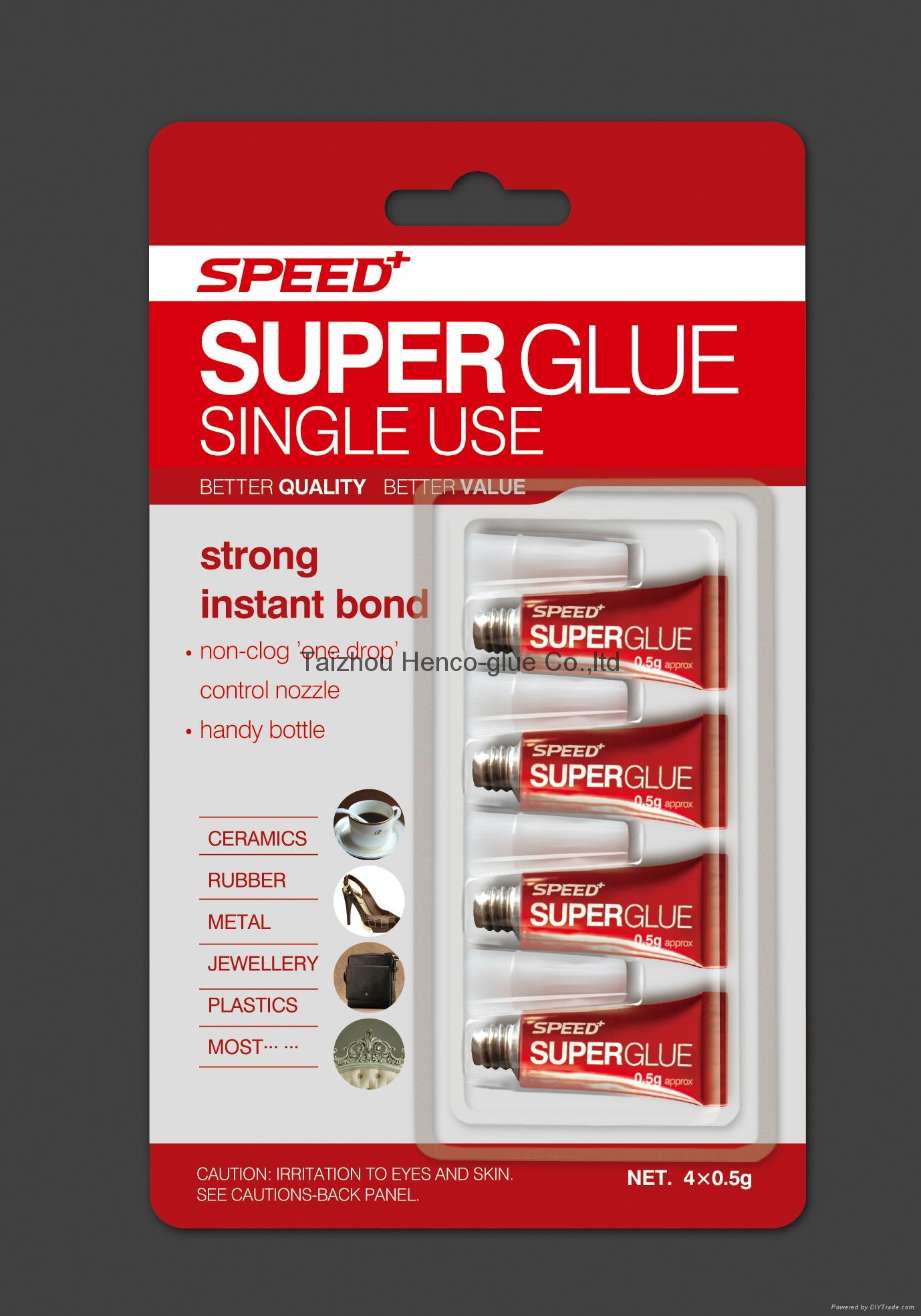 0.5g Economic Power Super Glue TMG04 SPEED+ (China Manufacturer
