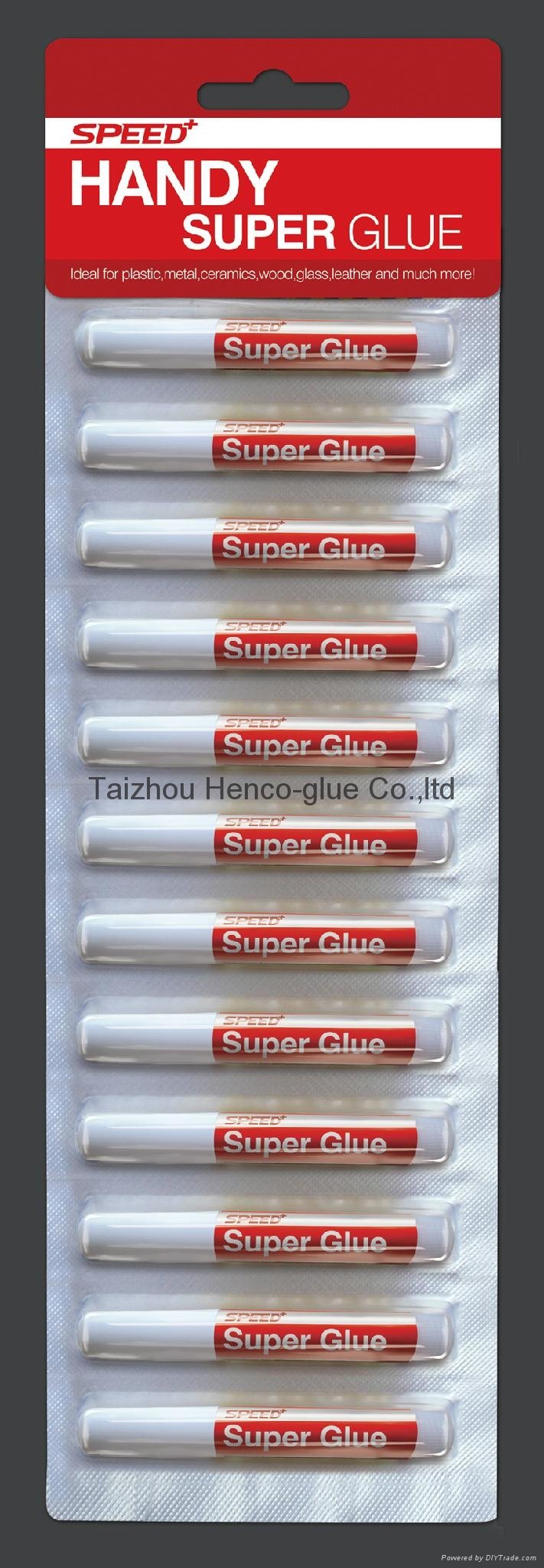 2g Handy Super Strong Glue Packed On Foil Sheet