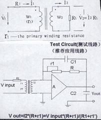 PT01 系列电压互感器 测试线路