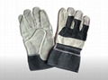 cow split leather working glove 3