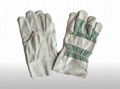 cow split leather working glove 5