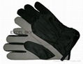 Pig grain leather mechanic gloves 3