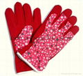 Pig grain leather mechanic gloves 5