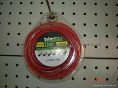 Trimmer line with blister package
