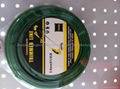 nylon line 2.4mm*1LB,green in bliaster package