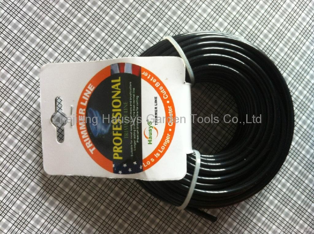 trimmer line ,black,3.3mm*15m headcard package