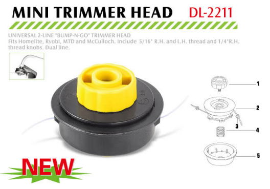 DL-2211 mini trimmer head for brush cutter