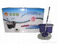 Magic mop / 360 degrees drought-wet two control mop 