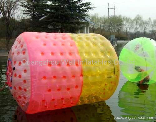 PVC/ TPU inflatable water roller / inflatable cylinder