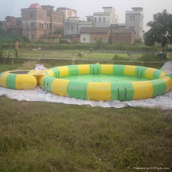 commercial inflatable pool for water balls / water ball pool 2