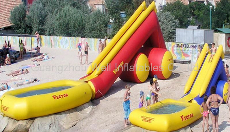 giant inflatable water slide for kids and adults 2