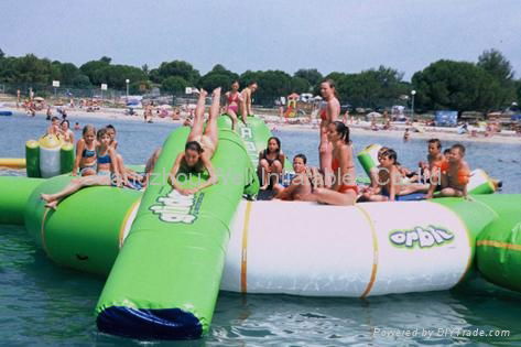 inflatable water trampoline/ inflatable water bouncer / water jumper  2