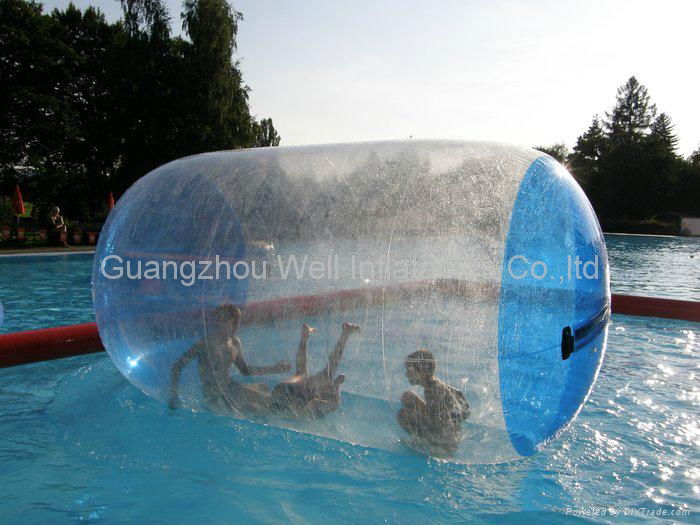 PVC/ TPU inflatable water roller / inflatable cylinder 5