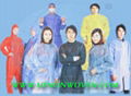 Disposable Nonwoven Isolation gown 1