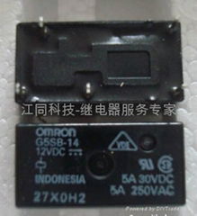 欧姆龙继电器G5SB-14-DC12V/24V