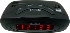 Alarm Clock with USB Charger