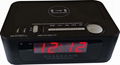 ALARM CLOCK RADIO WITH WIRELESS CHARGE 1