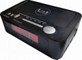 ALARM CLOCK RADIO WITH WIRELESS CHARGE 2