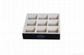 Durable 9 Compartment Tea Wooden Stand 1