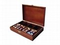 Rich Brown Wooden Chocolate Gift Box