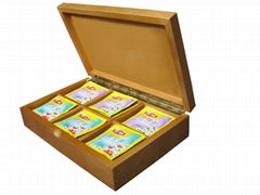 Beautifully Crafted Solid Wooden Tea Box (Hot Product - 1*)