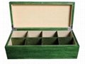 High Quality Wooden Tea Chest Compartment Tea Wood Box