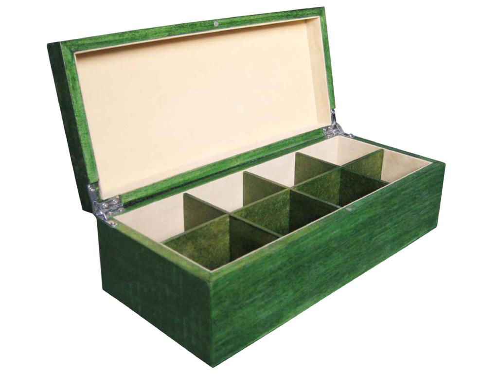 High Quality Wooden Tea Chest Compartment Tea Wood Box 2