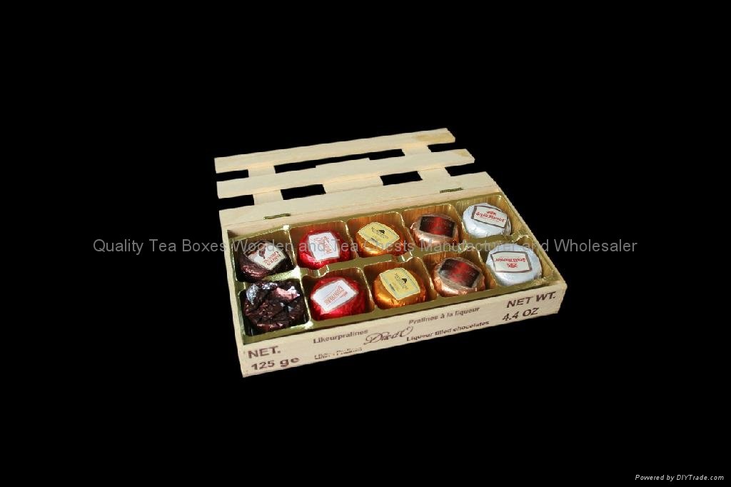Wooden Chocolate Gift Promotion Boxes 2