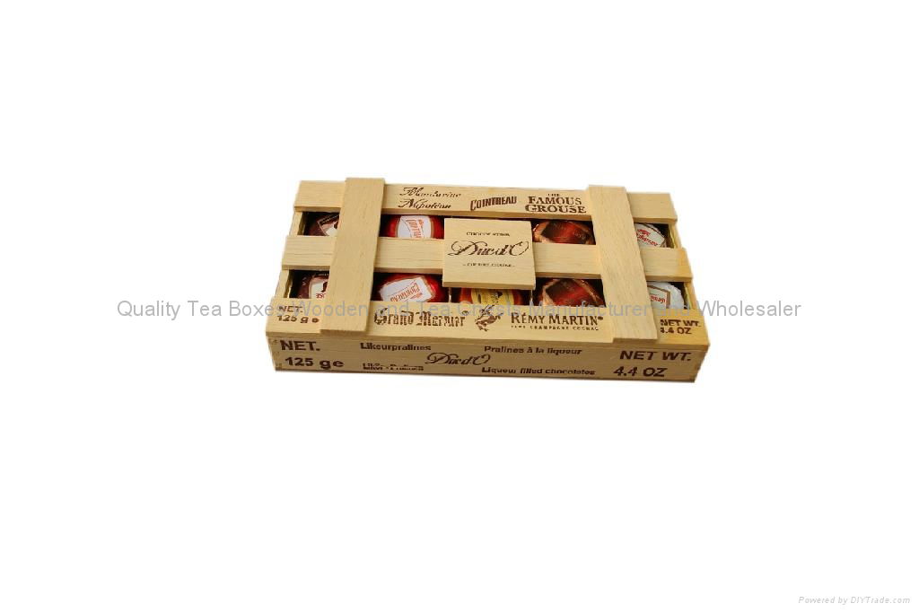 Wooden Chocolate Gift Promotion Boxes 3
