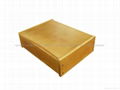 Light Brown Finished Wooden Tea Box With Six Compartments 3