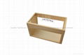Handmade Wooden Tea Boxes with Clear Top