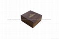 Luxurious and Exclusive Dark Wood Finshed Twinings Tea Caddy 2