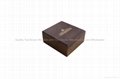 Luxurious and Exclusive Dark Wood Finshed Twinings Tea Caddy