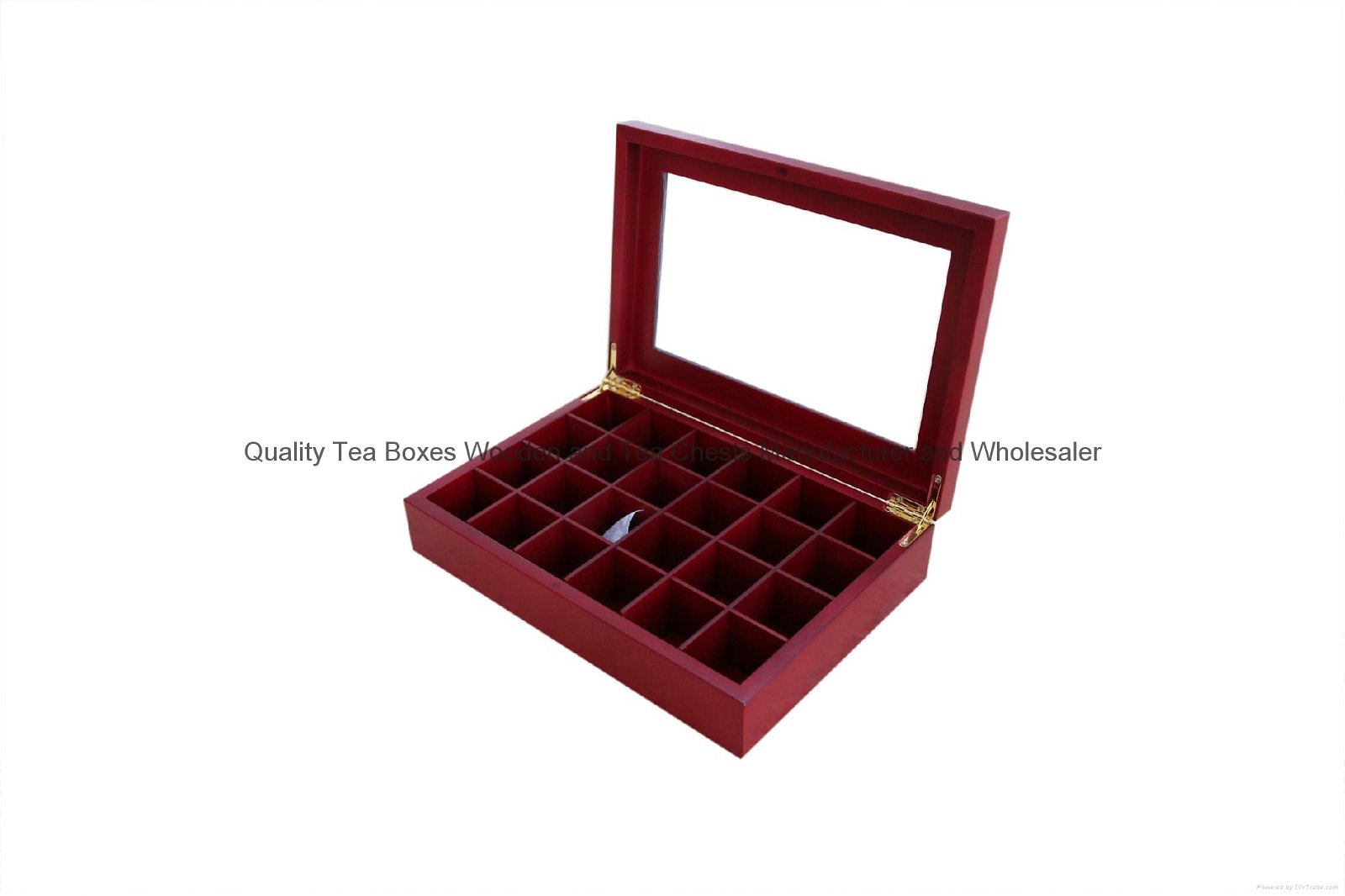 Wooden Chocolate Gift Boxes with Glass Window