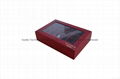 Wooden Chocolate Gift Boxes with Glass Window 3