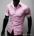 OEM new style high-quality Slim short sleeve shirt