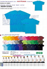 Long-term wholesale, male and female cotton promotional T-shirt