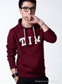 OEM 100%cotton men‘s fashion hoodies