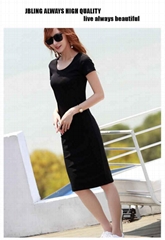 free sample custom hot selling women's long dress