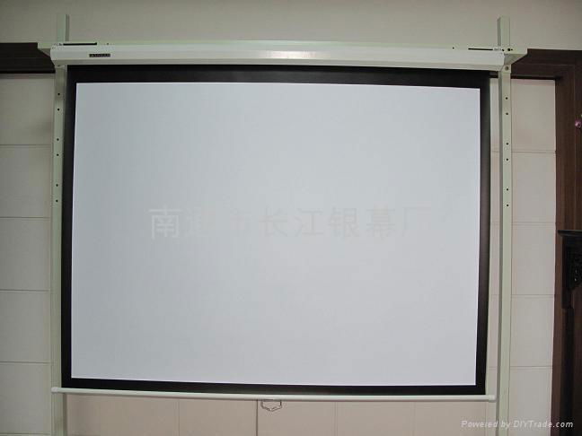 Quality manual projection screen 84 "* 84"