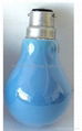 blue lamp