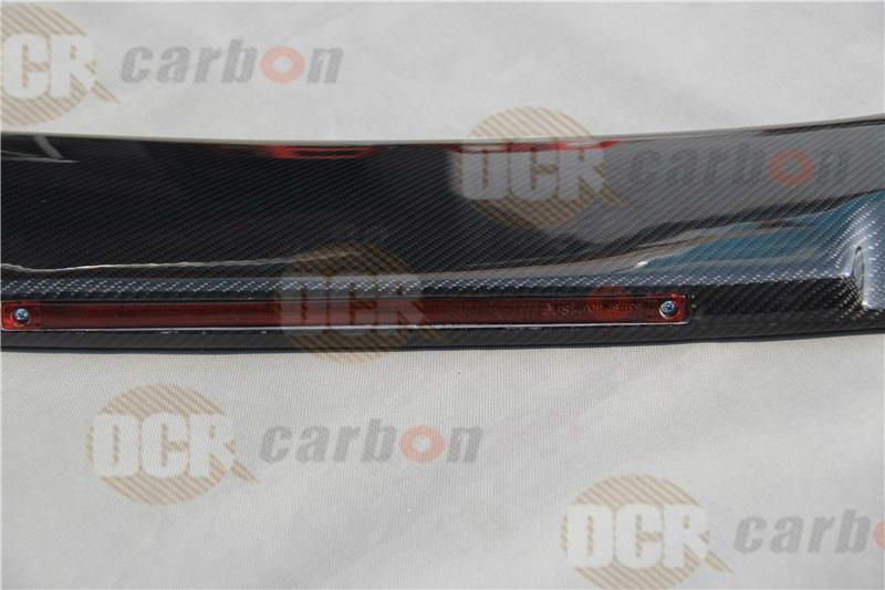 Carbon fiber rear spoiler for 1992-1998 BMW e36 2door & 4 door with led light 2